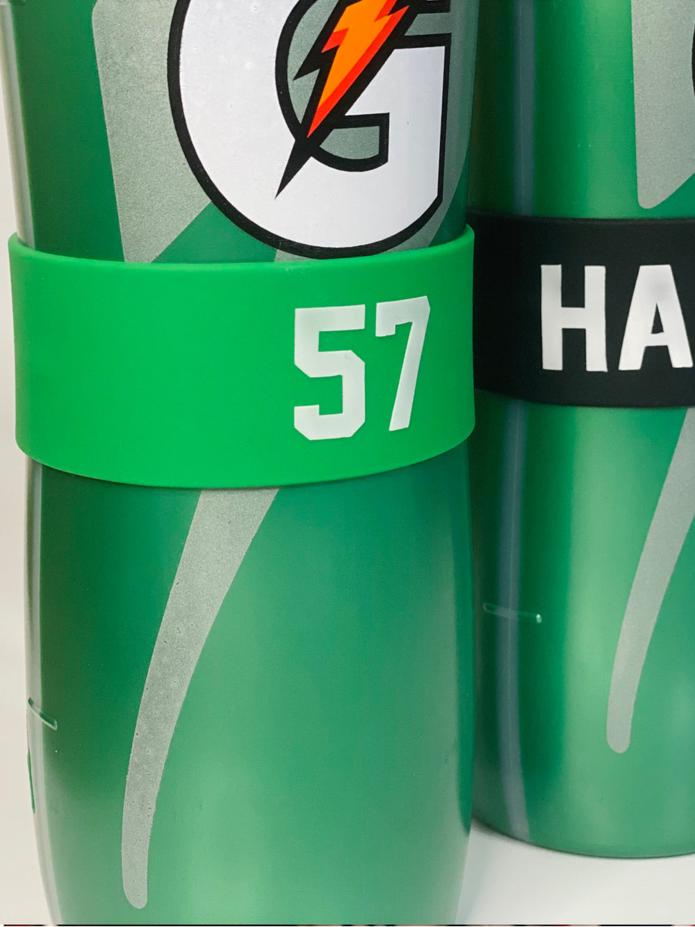 32oz Gatorade bottle with band